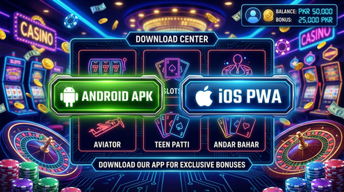 Main screen of PKR99 download page for PK players